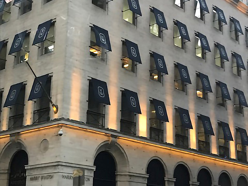 fabric awning